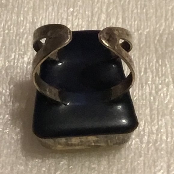 Vintage Lucite clear plastic steampunk fashion watch parts ring - Picture 7 of 16